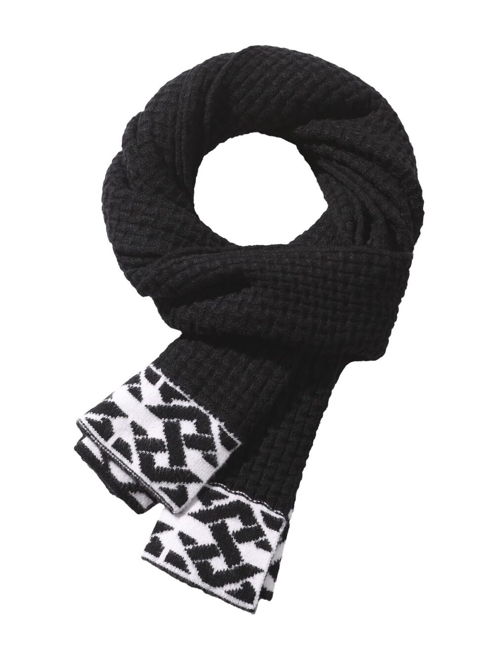 4094 Winter Scarf Soft Warm Waffle knitted Classic Fashion Cold Weather